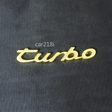 1x Golden Chrome New turbo Big