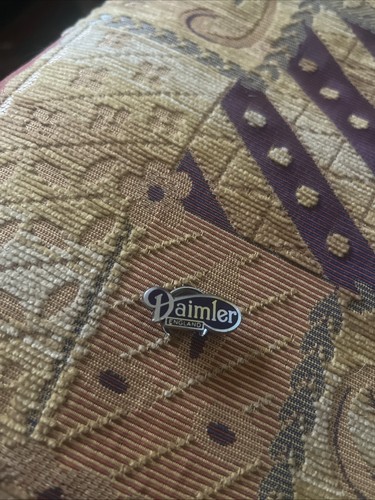 Daimler vintage enamel pin - daimler,