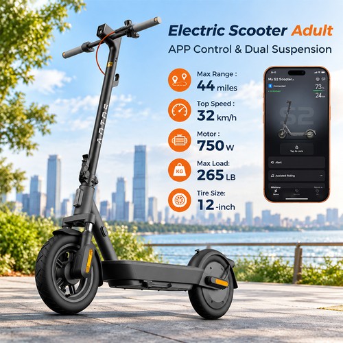 Inch electric scooter - electric, with
