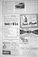 Old 1923 Motoring Aviation