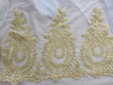 Gold Corded Wedding Veiling