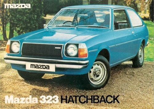 Mazda 323 hatchback 1977 uk - 323,