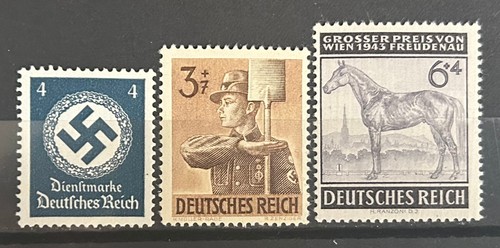 German stamps third - third, reich