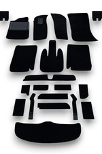 Carpet set carpet rubber heel