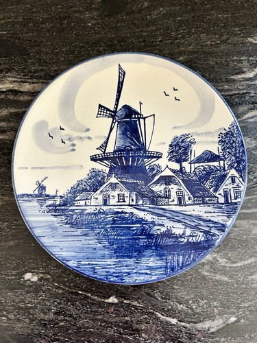 Delft blue handpainted - blue,