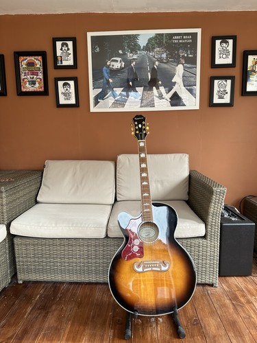 Epiphone masterbilt 200ec - epiphone, j-200ec