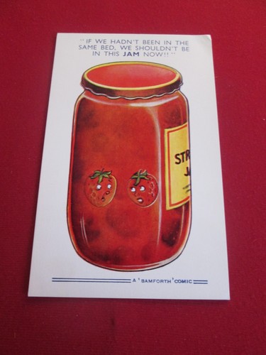 Saucy seaside postcard unused - saucy,
