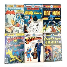 Batman & Superman 6 Comic Lot
