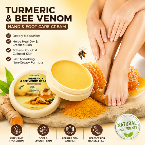 Turmeric bee foot - foot, balm