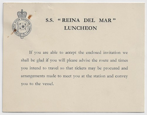 Reina del mar - mar, pre.1964