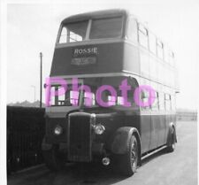 ROSSIE DONCASTER DAIMLER CVD6 BUS KWT600 4x4 PHOTOGRAPH..