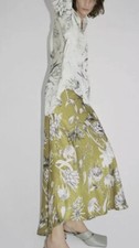Zara green asymmetric bias cut - zara,