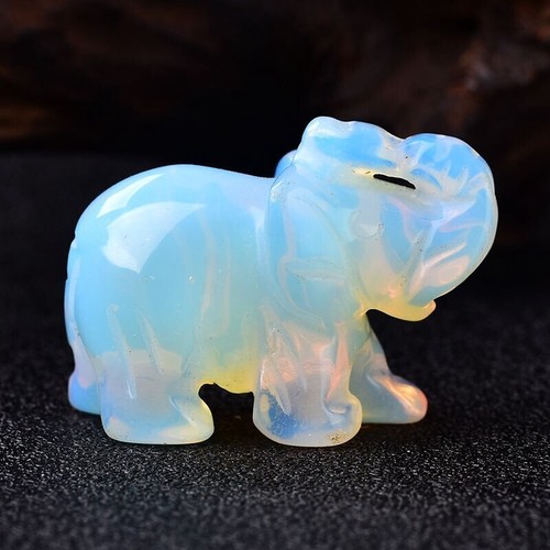 Natural opal quartz crystal - natural,