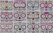 Day of the Dead Face Tattoo