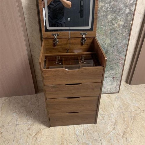 Walnut dressing table - 3-in-1,