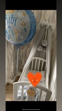 Crib Canopy Pom Pom Nursery