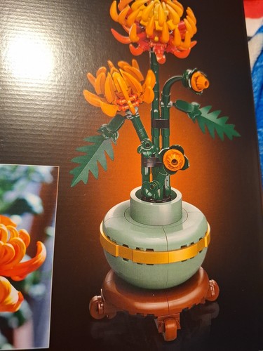 Lego botanicals chrysanthemum - lego,