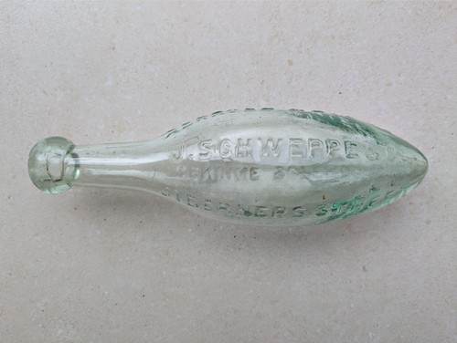 Vintage schweppe co - co, glass