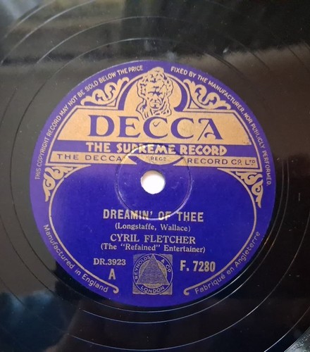 78rpm cyril fletcher - 78rpm,