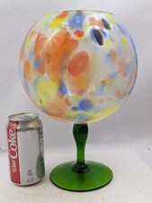 LARGE RETRO BRANDY ART GLASS