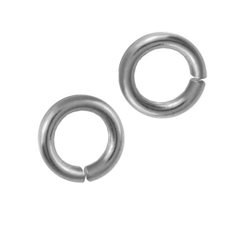 Sterling silver open jump - silver,