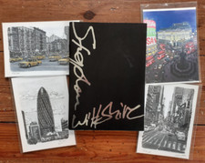 Set of 4 Stephen Wiltshire postcards + special 20-page souvenir booklet