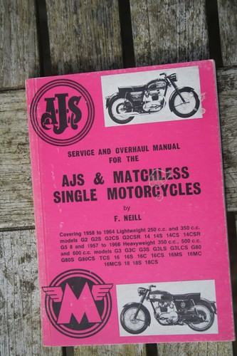 Ajs and matchless single motor - and,