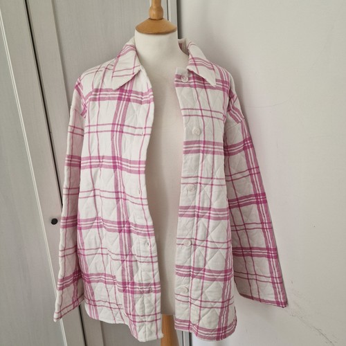 Pink off white checked - off,