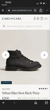 Solovair Black Greasy Leather