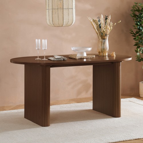 Axel oval fluted dining - axel,