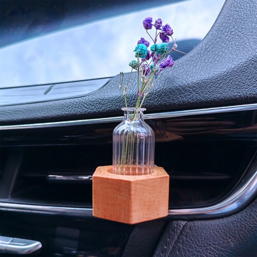 Car vent flower vase clip - .car,