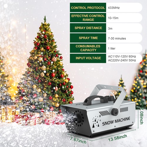 1500w snow machine - machine, stage