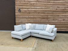 Dfs Light Blue Capsule Sofa With Free Delivery