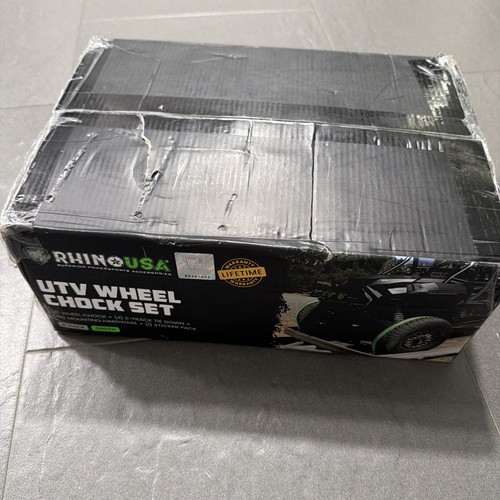 Rhino usa track wheel chock - e-track,