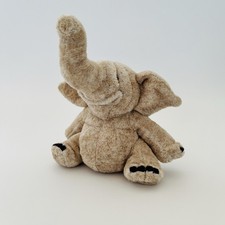 Second Nature Designs Cuddly Quarry Critters 2003 Soft Toy Plush Elephant 5”