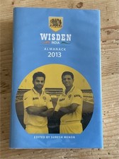 WISDEN INDIA - 2013 - 1st Edition