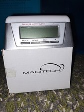 Talking Alarm Clock “MAGITECH” with Colorful Lights at Night & Temperature