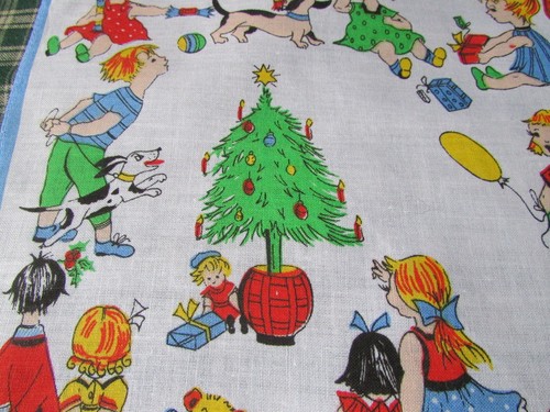 Vintage retro handkerchief - vintage,