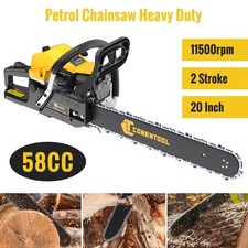 58cc Petrol Chainsaw 20"