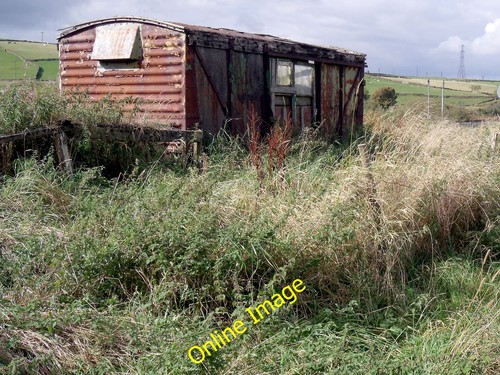 Photo 12x8 old railway wagon - photo,