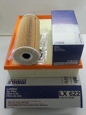 VW Passat MK5 1.9 TDi  Oil Air  Filter Service Kit  Mahle  AVF AWX AVB 2000-2005