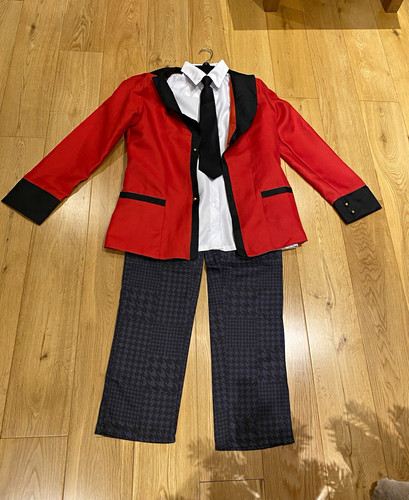 Anime kakegurui cosplay set - kakegurui,