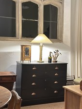 Antique Victorian Painted Pine