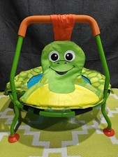 Galt Nursery Trampoline - Turtle Toddlers Trampoline- Damaged-Read Description 