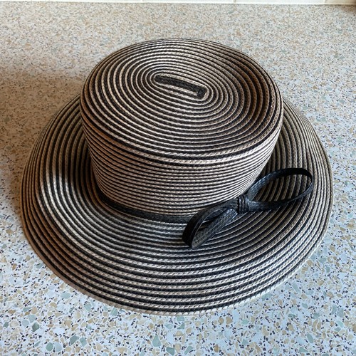 Ladies vintage straw hat - ladies, m&s