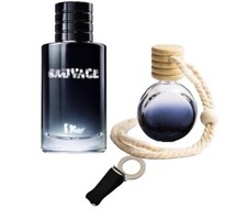 Savage Car Air Freshener Oil Diffuser Inspired Elegant Bottle + air vent clip✅