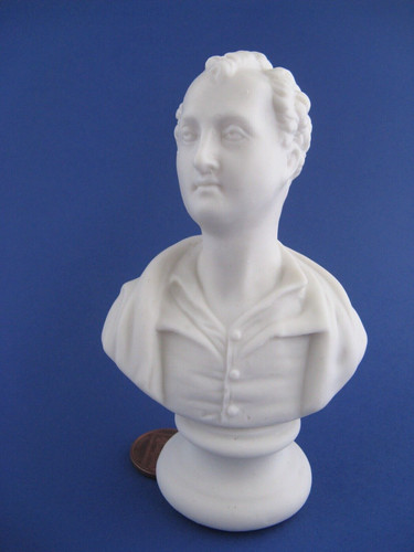Antique parian bust lord - bust, of