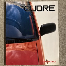 Daihatsu Cuore 5 Door Sales Brochure 1992