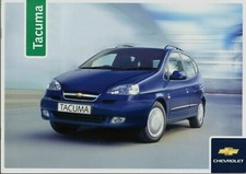 Chevrolet Tacuma 2005 UK Market Sales Brochure 1.6 SX 2.0 CDX