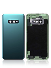 Back Cover With Camera Lens Compatible For Samsung Galaxy S10E (Prism Green)